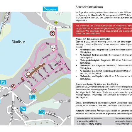 zentral gelegenes Ferienzimmer Möllner Seestrasse Exterior foto