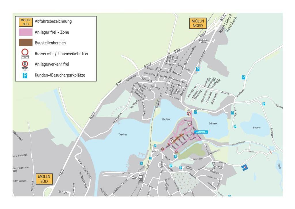 zentral gelegenes Ferienzimmer Möllner Seestrasse Exterior foto